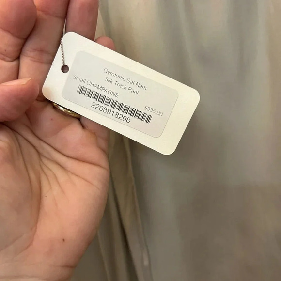 Beautiful People silk jogger size small - Picture 4 of 6